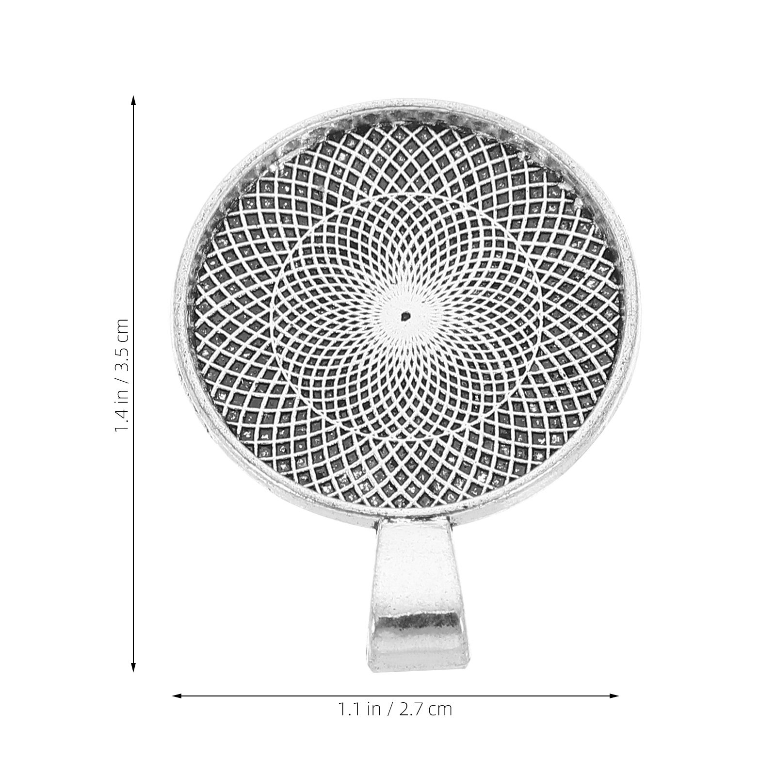 40個入り、丸型ベゼルペンダント台、平型トレイ、ジュエリー製 - Bezels Set Pendant のレビューと価格